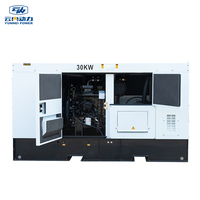 Superleiser Schalldichter Dieselgenerator 35KVA 55KVA Niedrigdrehzahl-Alternator 220V 380V mit Automatischer Startsteuerung