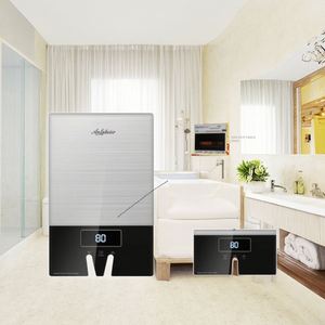 Calentador de agua eléctrico instantáneo sin tanque para la seguridad del hogar con pantalla LED de temperatura para garaje coche RV infrarrojo caliente Pakistán - Product Image 4