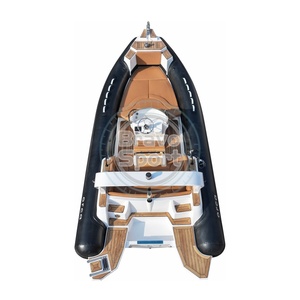 Luxe sportjacht 680 Orca Tube 22ft polyester romp opblaasbare RIB boot met groot dek - Product Image 3