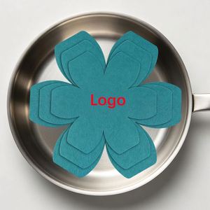 Protections personnalisées en feutre pour empiler les casseroles et poêles, séparateurs épais pour ustensiles de cuisine, protection anti-rayures réutilisable pour le rangement en cuisine - Product Image 1