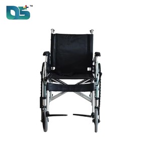 Silla de Ruedas <span class=keywords><strong>Manual</strong></span> Portátil Ligera de Aluminio, Plegable y Fácil de Transportar, para Rehabilitación de Ancianos y Personas con Peso Elevado - Product Image 4