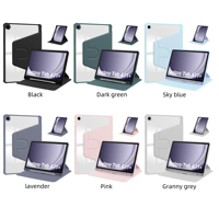 Étui de protection pour tablette 12,9 pouces pour iPad Pro 13 pouces, étui de support pour tablette, étui rotatif à 360 degrés, compatible avec de nombreux modèles de tablettes