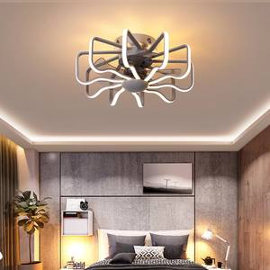 Ventilador de Techo Moderno de Lujo de 5 Aspas para Dormitorio, Motor DC Silencioso <30dB, 3 Velocidades y LED Regulable con Control Remoto de Ahorro de Energía - Product Image 5