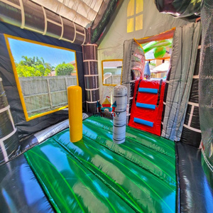 บ้านแบบมีสไลเดอร์เป่าลมสำหรับเด็กและผู้ใหญ่ - Product Image 2