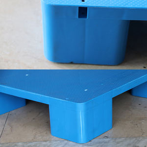 LIKU Couleur personnalisée HDPE industriel 48x40 1200x1000mm 9 pieds plat empilable palettes en plastique en stock - Product Image 5