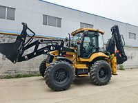 Chargeuse-pelleteuse 4x4 du fabricant avec godet, moteur Cummins, bras télescopique 4-en-1, modèles 3CX 4CX
