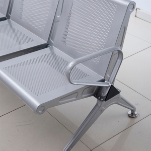 เก้าอี้พักคอยแบบสามที่นั่งสำหรับแผนกต้อนรับ/สนามบิน/โรงพยาบาล - Product Image 3