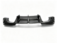 Diffuseur de pare-chocs arrière en fibre de carbone style RZ pour BMW Série 1 1M E82 E87, directement de l'usine
