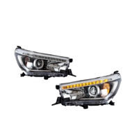 Phare LED E9 7 pouces pour voiture et camion, super lumineux, faisceau haut/bas, DRL, clignotant blanc/ambre, état neuf, 6000K