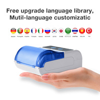 QS-5803 RS232 USB & Bluetooth 4.0 Kabelloser Mini Tragbarer 58mm Thermodrucker Quittungs- und Etikettendrucker Vorrätig