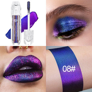Sombra de Ojos Líquida Brillante de 8 Colores, Pigmento Metálico Profesional, Sombra de Ojos que Cambia de Color, <span class=keywords><strong>Maquillaje</strong></span> de Ojos - Product Image 5