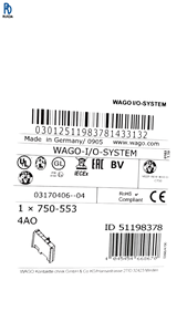 Module PLC 750-553, module de contrôle industriel, module d'entrée-sortie numérique, module de contrôleur logique programmable, automatisation industrielle - Product Image 1