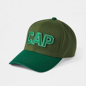 Two Tone a <b>Frame</b> Baseball Cap Custom Embroidery Logo 5 Panel Structured 100% Cotton Blank Curved Brim Vintage Baseball Hats - Product Image 3