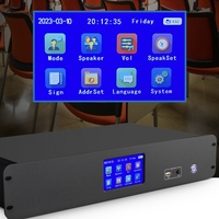 Système de conférence audio professionnel Full HD avec contrôle PTZ Suivi automatique de rotation à 360 degrés pour caméra vidéo de construction