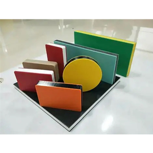 Superficie naranja Anti-uv Paneles sándwich de color Hoja de HDPE de doble color - Product Image 3