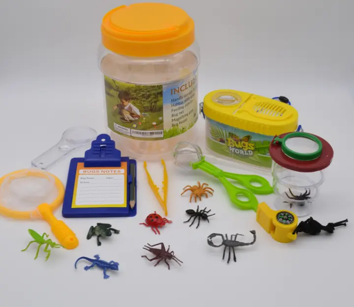 Divertimento All'aperto Giocattolo Dell'insetto Dell'insetto Avventura Set; Bug Catcher Set Per I Bambini Cortile Esplorazione Kit - Bug Kit di Raccolta