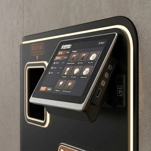 Robot distributeur <span class=keywords><strong>de</strong></span> café intelligent SDK, nettoyage automatique, écran LED, gestion cloud, utilisation en magasin sans personnel, pour bureaux, 150 tasses - Product Image 3