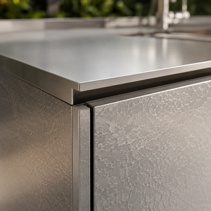 Cuisine <span class=keywords><strong>barbecue</strong></span> extérieure  et station de grill pour villas Four électrique encastré sur mesure et gril <span class=keywords><strong>en</strong></span> acier inoxydable - Product Image 3