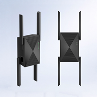 1200Mbps WiFi Extender WiFi Repeater Dual Band 5GHz 2.4GHz Penguat Sinyal Nirkabel dengan 4 Antena WPS AP Mode LAN Port