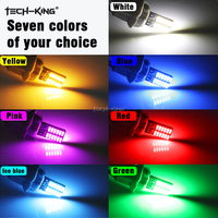 Venta caliente alto brillo coche LED T10 CANbus W5W 4014 24SMD LED Auto T10 bombillas LED para luces de marcha atrás luces de estacionamiento interio