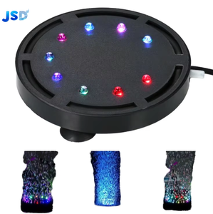 Lámpara de Burbujas LED Mini <span class=keywords><strong>para</strong></span> Acuario JSD, 7 Colores Cambiantes, con Ventosa, 110V-220V, Enchufe EU/US - Product Image 1
