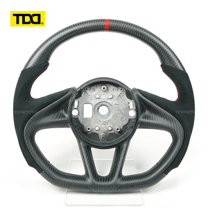 พวงมาลัยคาร์บอนไฟเบอร์แบบด้าน TDD สำหรับ Mclaren 720 570 720S 540C 600LT 12C - Product Image 1