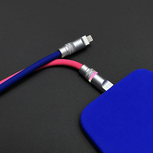 Cable USB-C a Tipo C <span class=keywords><strong>de</strong></span> Silicona Suave PD60W 100W 5A, Cable <span class=keywords><strong>de</strong></span> Transferencia <span class=keywords><strong>de</strong></span> Datos <span class=keywords><strong>de</strong></span> 480mpbs, Cargador <span class=keywords><strong>de</strong></span> Carga Súper Rápida <span class=keywords><strong>para</strong></span> <span class=keywords><strong>iPhone</strong></span> 16 - Product Image 6