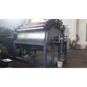 Low price PLC control HG series rotary drum fish feed dryer