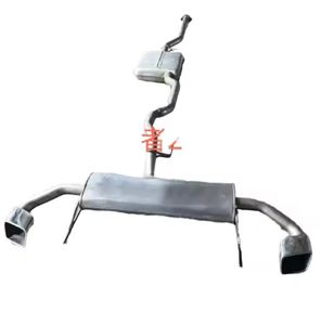 Factory Supply High Flow Automobile <b>Exhaust</b> System Accessories Stainless Steel <b>Exhaust</b> <b>Muffler</b> for Chevrolet Equinox - Product Image 1