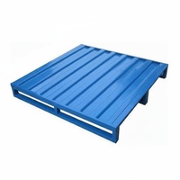 Palette en acier ISO9001 galvanisée par 4 voies de chariot élévateur résistant fait sur commande d'entrepôt de fournisseur professionnel