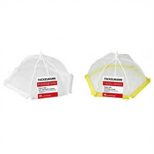 ฝาครอบอาหาร FACKELMANN ขนาด 41x21 ซม. แบบพับได้ คละสี แพ็ค 10 ชิ้น - Product Image 2