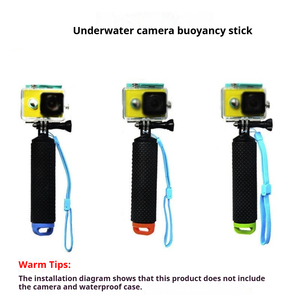 Bastón de flotación de esponja para cámara de acción subacuática, bastón de <span class=keywords><strong>buceo</strong></span> extraíble para <span class=keywords><strong>Gopro</strong></span> 8 Xiaoyi SJ Osmo - Product Image 3
