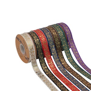 Nuevo Producto: Cinta de 1 Pulgada con Estampado en Caliente de Color, Diseño de Enredadera, Color Brillante, Decoración Floral, Cinta para Envolver Cajas de Regalo - Product Image 2