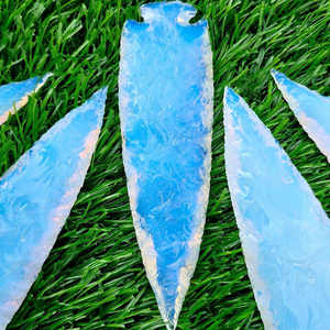 Punta de Flecha de Cristal Opalita Pulido de Suministro Directo de Fábrica para Energía Curativa, Meditación y Crecimiento Espiritual en Venta - Product Image 2
