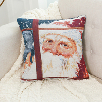 Housse de coussin de luxe 18x18 pouces, housses de coussin jacquard, nouvelle taie d'oreiller jacquard pour dormir