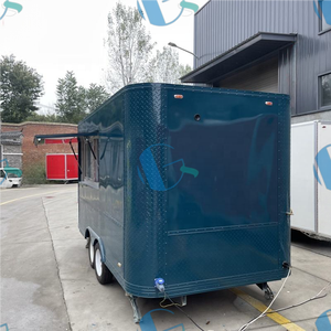 Food Truck traiteur mobile personnalisé Cuisine complète équipée pour l'extérieur Street Food for Cafe Kebab Pizza Fast Food Ice Cream Mobile - Product Image 3