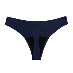 Mutandine Mestruali a 4 Strati Senza Cuciture a Vita Bassa, Perizoma Anti-perdita per Donne e Ragazze, Alta Assorbenza per Uso Quotidiano e Notturno - Product Image 6