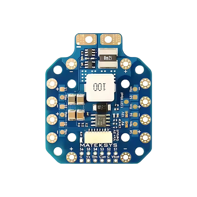 MATEK Mateksys PDB-HEX 12S 6 ~ 60V 2 ~ 12S LiPo Current Sensor 264A 3.3V ADC for RC Drone FPV