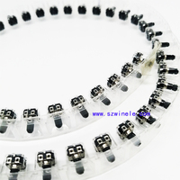Mini interrupteur tactile rotatif sans fil, 360 degrés, 6mm, 6 impulsions, codeur
