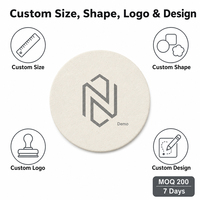Juegos de Posavasos de Papel Absorbente Impresos Personalizados con Logotipo para Restaurantes, Calidad Premium y Promociones de Cafeterías, Venta al Por Mayor