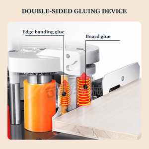 Dtmach FB-50 Draagbare Edge Bander <span class=keywords><strong>Machine</strong></span> Edgebander Hout Rand Trimmer Kleine Mini Handmatige Automatische Rand Bandmachine - Product Image 4