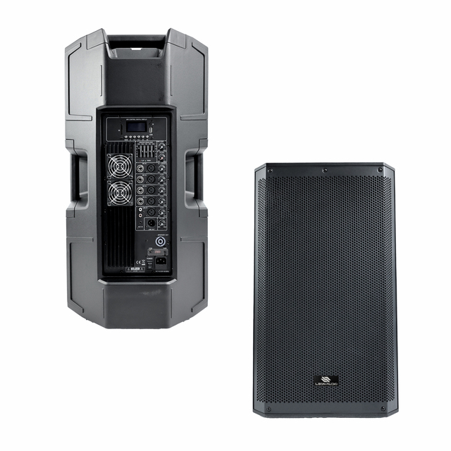 Leon Audio Pro Equipment 15inch AR-T-9 series Active Plastic Speaker 250W+80W RMS 4ch Input Outdoor Speaker