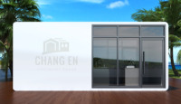 DYCE Conteneur préfabriqué démontable de 20 et 40 pieds pour bureau individuel, maison modulaire mobile, boutique extérieure