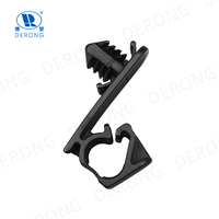 DE RONG Clip excentrique robuste et durable QJ KK46 à tube unique 7 mm 3,0 mm – Clips universels en plastique pour fixation fiable