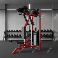 Máquina Smith Comercial Unisex con Selector de Pesas y Acero Inoxidable para Ejercicios de Tríceps en el Gimnasio