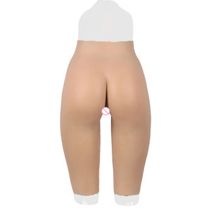 Culotte en Silicone Artificielle à Effet Vagin Faux Sexe, Faux <span class=keywords><strong>Hanches</strong></span> en Silicone avec Grosses Fesses pour Travestissement et Drag Queen - Product Image 4