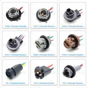 Nouveau support d'<span class=keywords><strong>ampoule</strong></span> 1157 BA15d pour lampes à double filament 12V, montage universel pour feux de freinage et feux de stationnement - Product Image 5