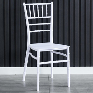 Fabrika Fiyatlı Otel Akrilik Tiffany Chivari Sandalyeleri Plastik Parti Düğün Sandalyesi Etkinlikler Düğün Partisi İçin - Product Image 1