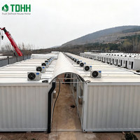 TDHH Z-Typ Faltbares Containerhaus Klappbares Containerheim Vorgefertigtes Campgebäude für Baustellenunterkünfte