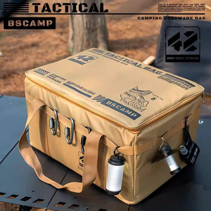 Nueva Bolsa de Almacenamiento Táctica Reutilizable y Portátil de 30L-42L, Impermeable, de Tela Oxford, para Organización de Auto y Maletero, para Todas las Estaciones - Product Image 5